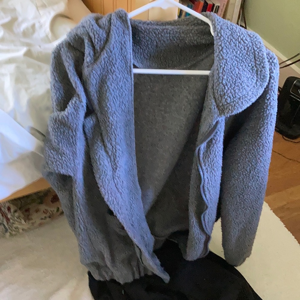 Teddy gray jacket - Picture 3 of 3